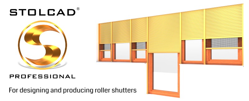 Software for production of external roller shutters