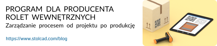Program dla producenta rolet wewnętrznych – zarządzanie procesem od projektu po produkcję