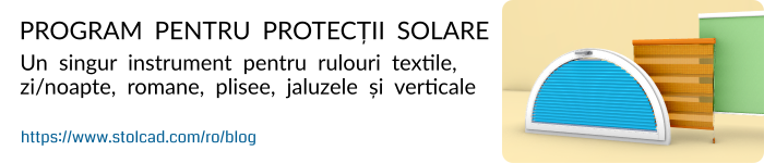 Program pentru protecții solare – Un singur instrument pentru rulouri textile, zi/noapte, romane, plisee, jaluzele și verticale