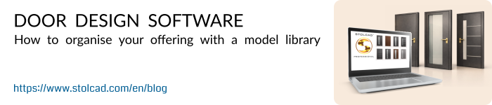 Door design software – How to organise your offering with a model library