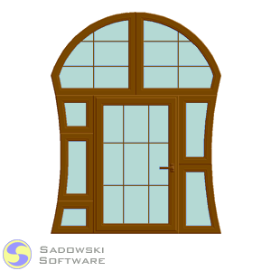 Przykład okna artystycznego w Stolcad Professional