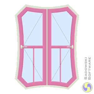 Example of artistic window in Stolcad Professional