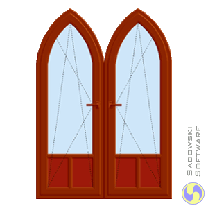 Example of artistic window in Stolcad Professional