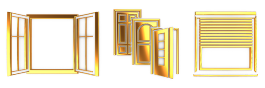 Windows, doors and roller shutters materials