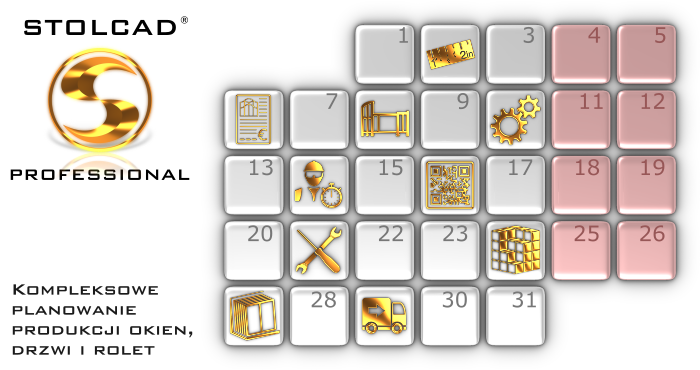 Stolcad Professional - kompleksowe planowanie produkcji stolarki